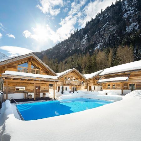 Wellnesshüttendorf Wiese Sankt Leonhard im Pitztal Exterior foto