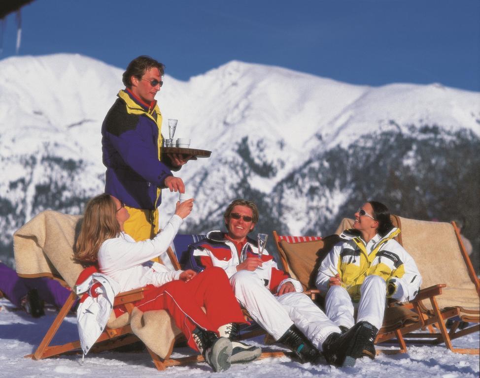 Wellnesshüttendorf Wiese Sankt Leonhard im Pitztal Exterior foto