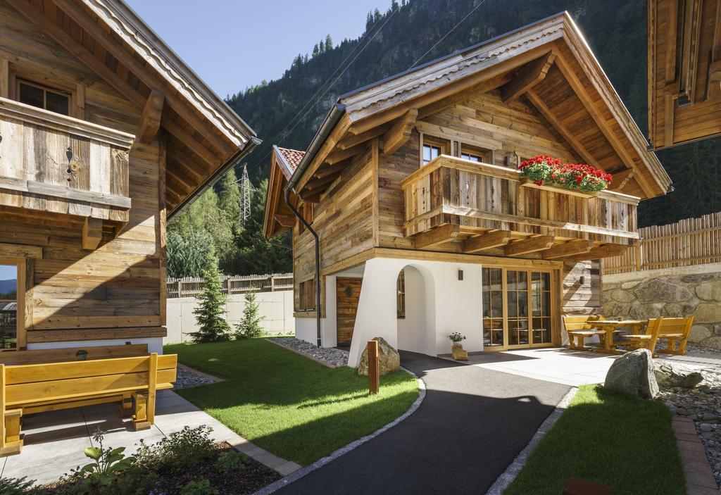 Wellnesshüttendorf Wiese Sankt Leonhard im Pitztal Exterior foto